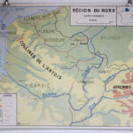 Photo 4 - Affiche carte Région du Nord et Région de l’Est
