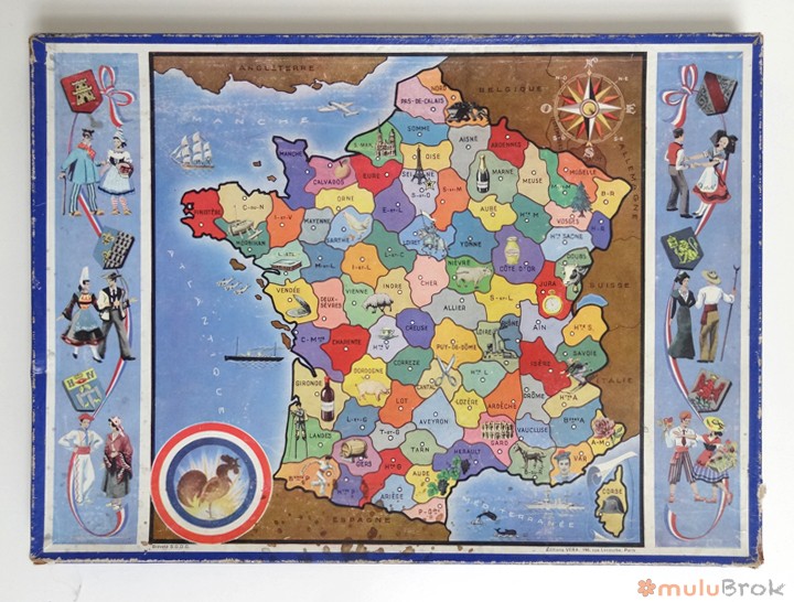 Puzzle Carte de France