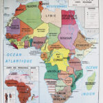 Photo 4 - Affiche carte Amérique du Sud et Afrique
