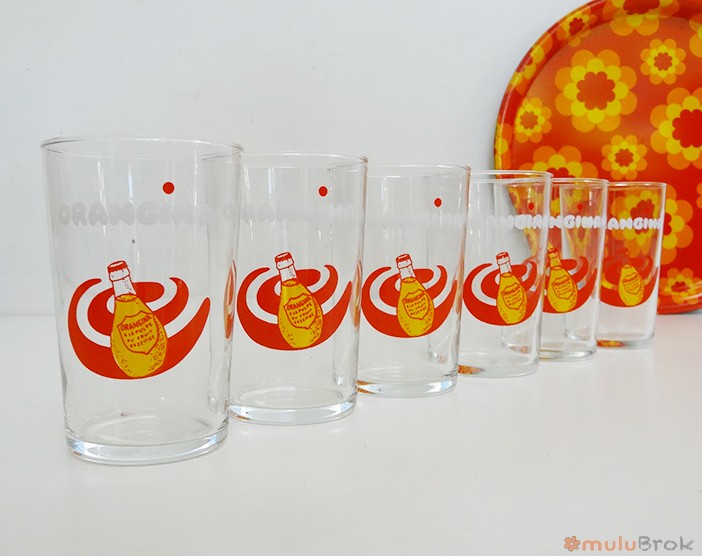 Verre Orangina