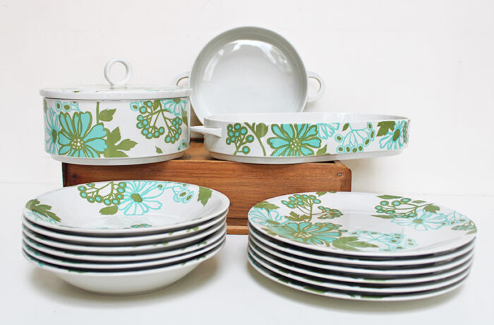 Vaisselle Villeroy et Boch Scarlett - muluBrok Brocante Normandie