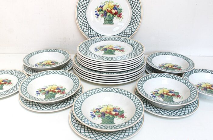Villeroy Et Boch Vaisselle Ancienne Collection Vaisselle Villeroy et Boch Basket - muluBrok Brocante en ligne