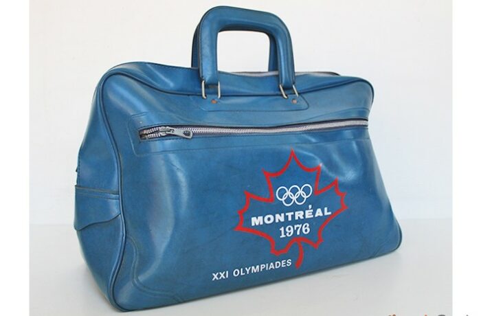 Sac De Sport Vintage Jeux Olympiques Montréal 1976 - Besace Collector Rétro