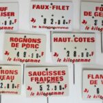 Etiquette Boucherie charcuterie