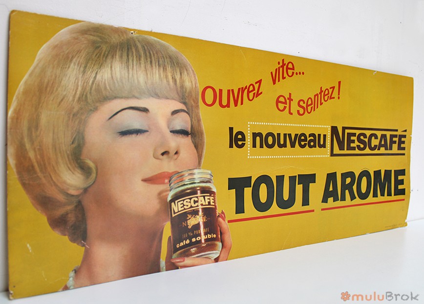 Affiche publicitaire Nescafé