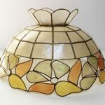 Suspension nacre Fleurs