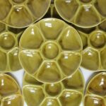 Assiette à huitres Gien