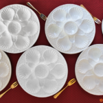 Assiette à huîtres Longchamp