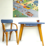 Bureau Baumann et sa chaise Stella