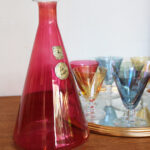 Photo 7 - Service carafe et verres colorés