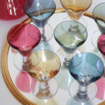 Photo 2 - Service carafe et verres colorés