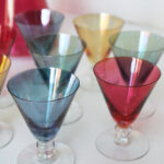 Photo 4 - Service carafe et verres colorés