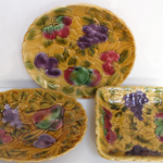 Vaisselle Sarreguemines barbotine