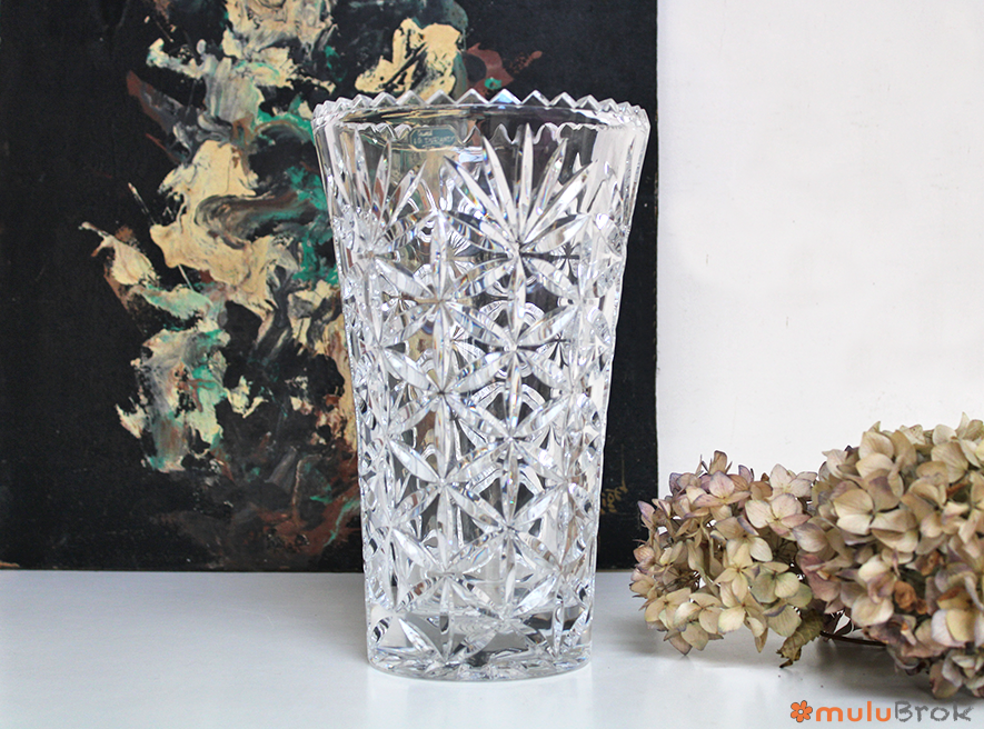 Vase cristal JG Durand
