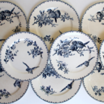 Assiette Sarreguemines Digoin Favori