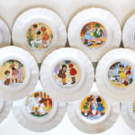 Assiette parlante Sarreguemines Bicot