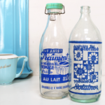 Bouteilles de lait Solainor et Fraimont