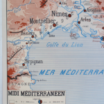 Photo 2 - Affiche carte Bassin aquitain et Midi méditerranéen