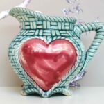 Pichet Cœur barbotine Onnaing