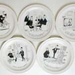 Assiette St Amand Jacques Faizant