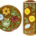 Vaisselle Sarreguemines barbotine