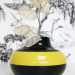 Photo 4 - Vase jaune et noir