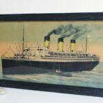 Chromo Paquebot Ile de France