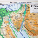 Photo 5 - Affiche carte Palestine Egypte