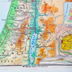 Photo 3 - Affiche carte Palestine Egypte