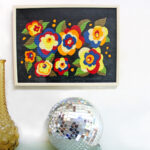 Photo 3 - Tableau Fleurs multicolores