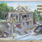 Photo 2 - Affiche Le port et la Construction de la maison