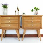 Paire de chevets Mireille et Alain