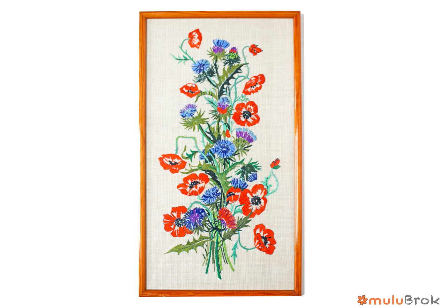 Tableau Coquelicots et Bleuets