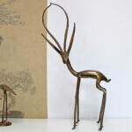 Antilope en laiton