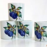Pot Les Prunes Porcelaine de Limoges