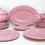 Vaisselle rose Niderviller