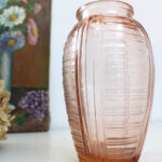 Photo 5 - Vase en verre rose