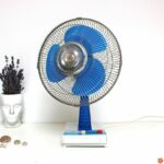 Ventilateur pied lumineux