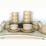 Vaisselle Apilco modèle Flora