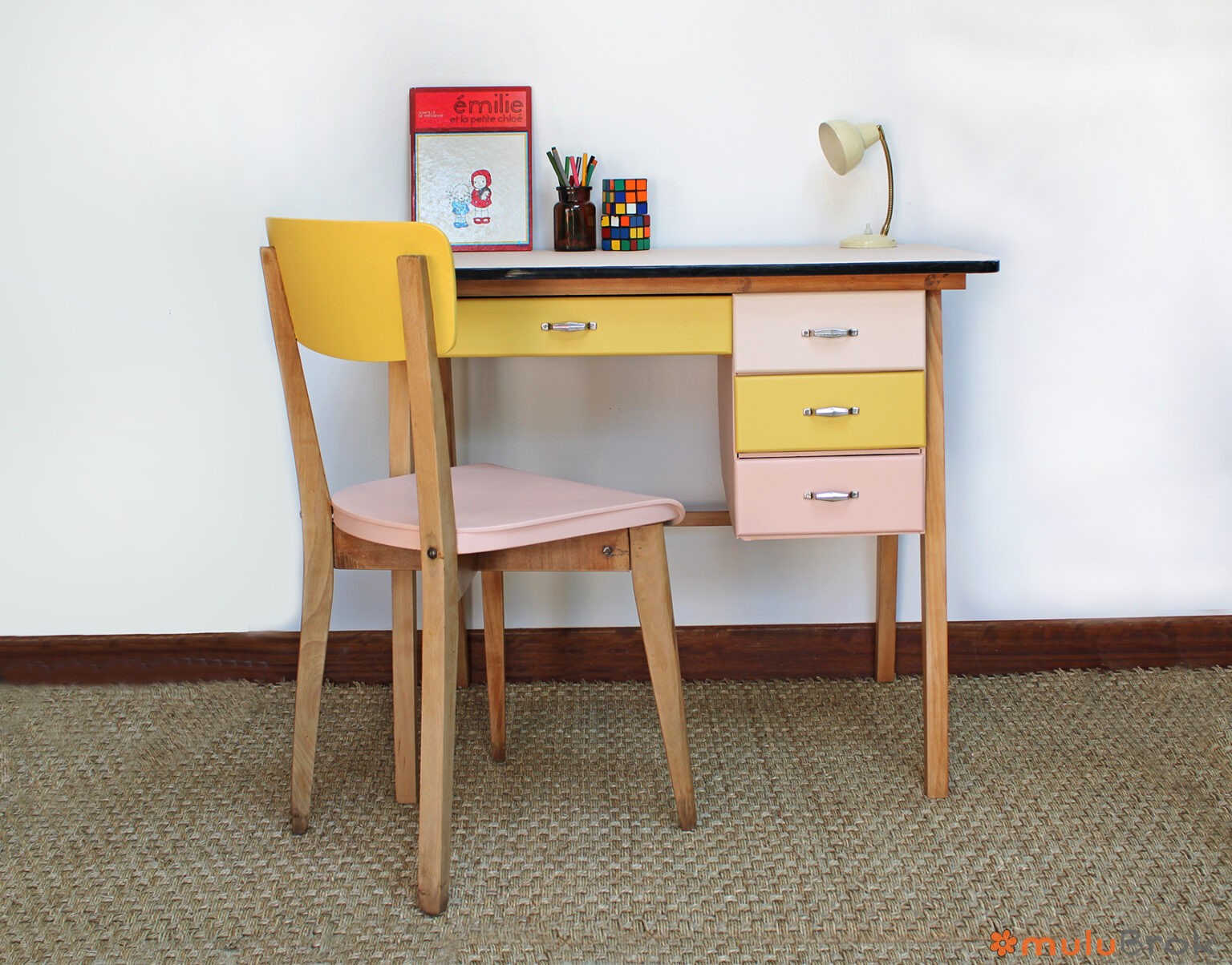 Bureau Jade et sa chaise