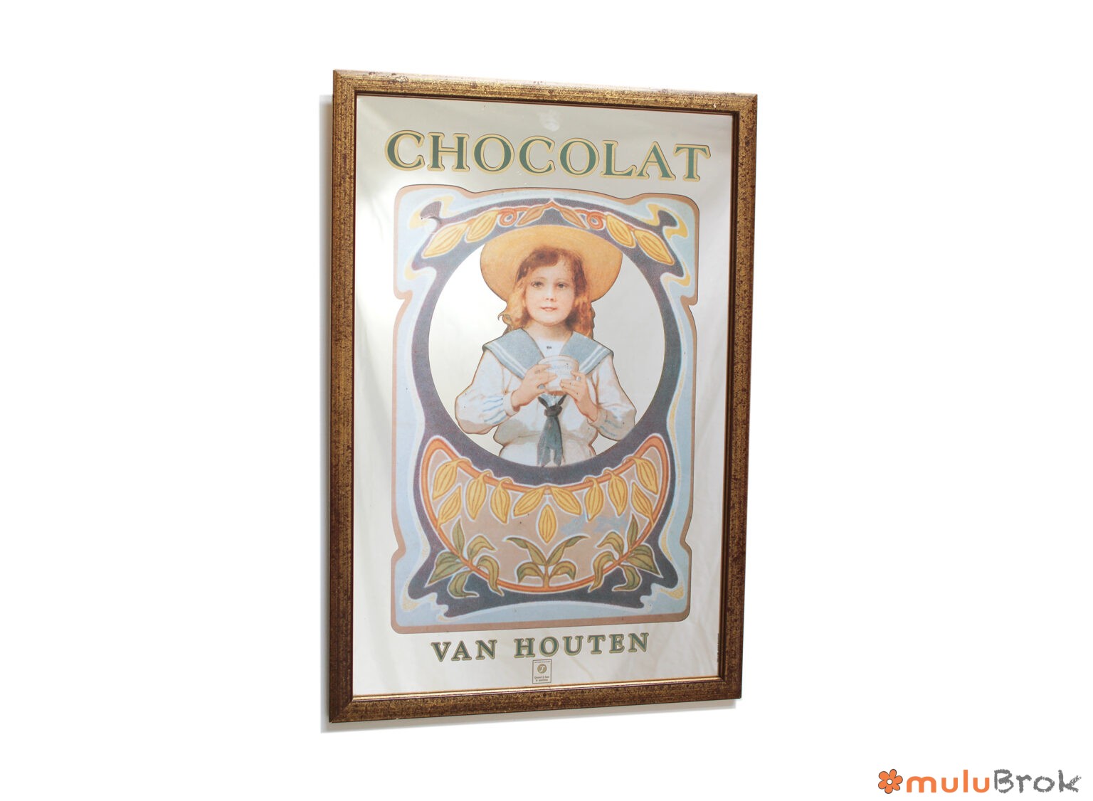 Miroir chocolat Van Houten