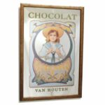 Miroir chocolat Van Houten