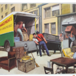 Affiche Déménagement Maréchal Ferrant