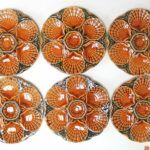 Assiette à huîtres Sarreguemines