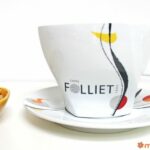 Tasse géante sucrier Cafés Folliet