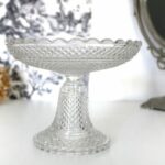 Compotier piédouche en cristal