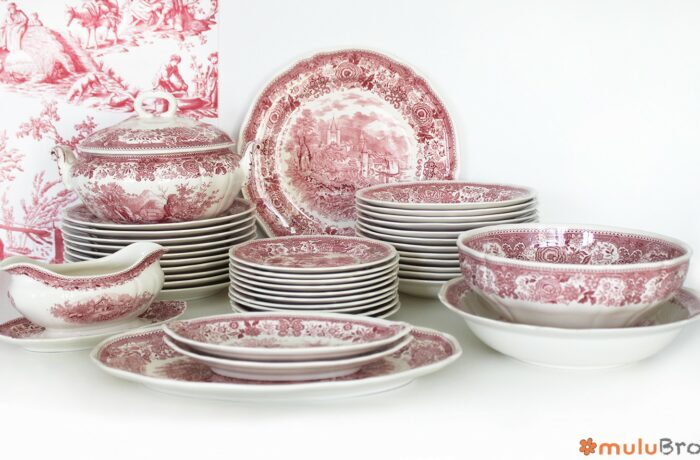Villeroy Et Boch Vaisselle Ancienne Collection Vaisselle Villeroy et Boch Burgenland - muluBrok brocante Normandie