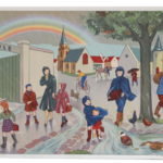 Affiche Au cirque Après l’averse