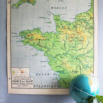 Photo 1 - Affiche carte France de l’Ouest