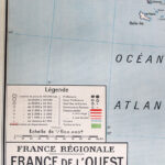 Photo 9 - Affiche carte France de l’Ouest
